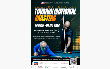 Tournoi Master - cadre 71/2