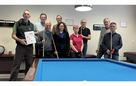 Billard de bronze blanc !